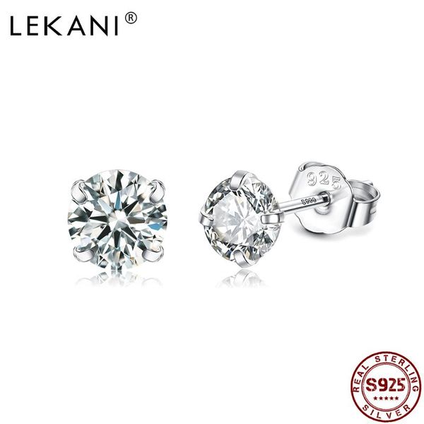 stud lekani genuine 925 sterling silver earrings for women round clear cubic zirconia tiny earring fine jewelry, Golden;silver
stud lekani genuine 925 sterling silver earrings for women round clear cubic zirconia tiny earring fine jewelry, Golden;silver