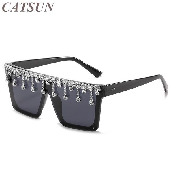 sunglasses 2021 fashion personality women's one big frame trend meter nail diamond glasses uv400, White;black
sunglasses 2021 fashion personality women's one big frame trend meter nail diamond glasses uv400, White;black