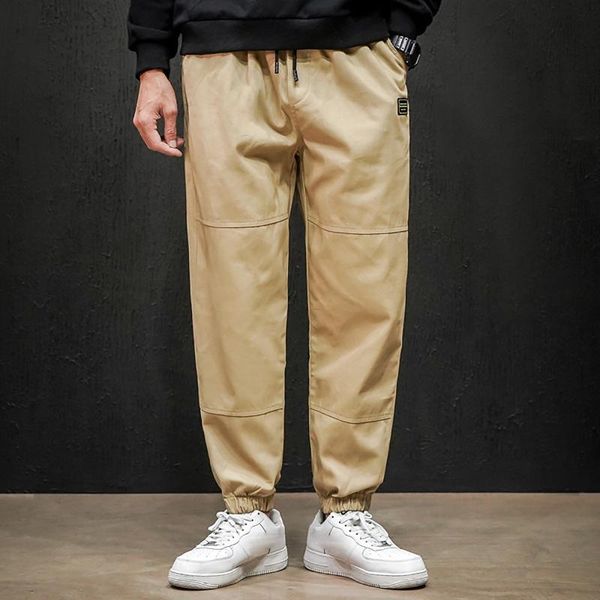 men's pants hip hop joggers cargo men harem drawstring multi-pocket ribbons man sweatpants streetwear casual mens g3, Black
men's pants hip hop joggers cargo men harem drawstring multi-pocket ribbons man sweatpants streetwear casual mens g3, Black