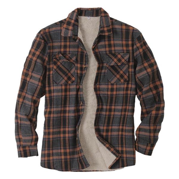 men's casual shirts 2022 social flannel plaid men winter warm thick fleece long sleeve shirt male cotton clothing camisa masculina, White;black
men's casual shirts 2022 social flannel plaid men winter warm thick fleece long sleeve shirt male cotton clothing camisa masculina, White;black