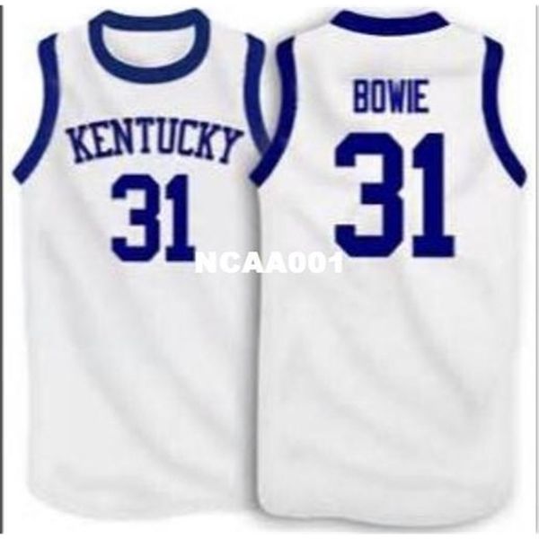 668 #31 sam bowie kentucky wildcats white mesh embroidery bsaketball jersey size s-4xl or custom any name or number basketball jersey, Black
668 #31 sam bowie kentucky wildcats white mesh embroidery bsaketball jersey size s-4xl or custom any name or number basketball jersey, Black