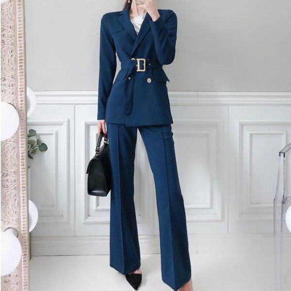 temperament fashion elegant office work business pants suits for women double breasted blazer jacket+ pants 2 piece set female, White
temperament fashion elegant office work business pants suits for women double breasted blazer jacket+ pants 2 piece set female, White