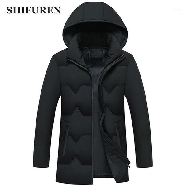 shifuren 2019 hooded winter jacket men warm parka thicken causal male cotton-padded overcoat long sleeve outwear clothes1, Black
shifuren 2019 hooded winter jacket men warm parka thicken causal male cotton-padded overcoat long sleeve outwear clothes1, Black