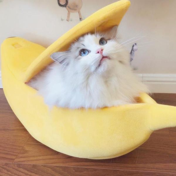 small pet bed banana shape fluffy warm cat large basket cloth comfortable nest #w soft plush breathable beds & furniture
small pet bed banana shape fluffy warm cat large basket cloth comfortable nest #w soft plush breathable beds & furniture