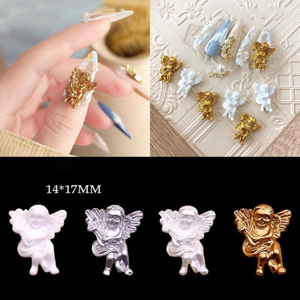 nail art decorations 10pcs angel charms sliver,gold,white 3d wing baroque relief style baby diy jewelry accessories h&*&, Silver;gold
nail art decorations 10pcs angel charms sliver,gold,white 3d wing baroque relief style baby diy jewelry accessories h&*&, Silver;gold