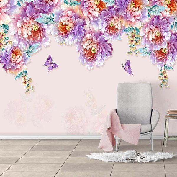 wallpapers custom po 3d romantic hand painted floral flowers butterfly mural papel de parede living room bedroom decoration wallpaper
wallpapers custom po 3d romantic hand painted floral flowers butterfly mural papel de parede living room bedroom decoration wallpaper