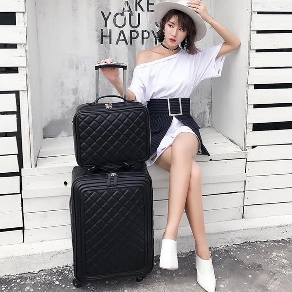 suitcases fashion women rolling luggage with handbag female 16/20/24 inch boarding bag password travel set trolley suitcase
suitcases fashion women rolling luggage with handbag female 16/20/24 inch boarding bag password travel set trolley suitcase