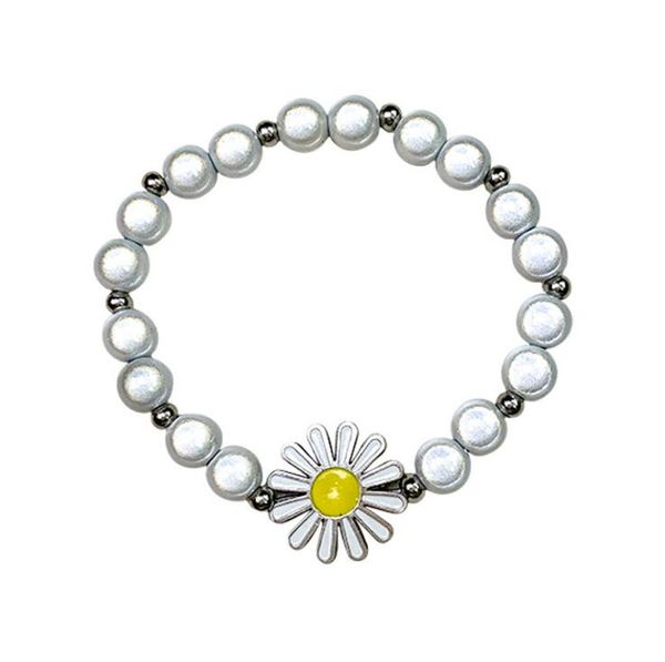 charm bracelets reflective pearl flower bracelet with simple bangle for women girl, Golden;silver
charm bracelets reflective pearl flower bracelet with simple bangle for women girl, Golden;silver