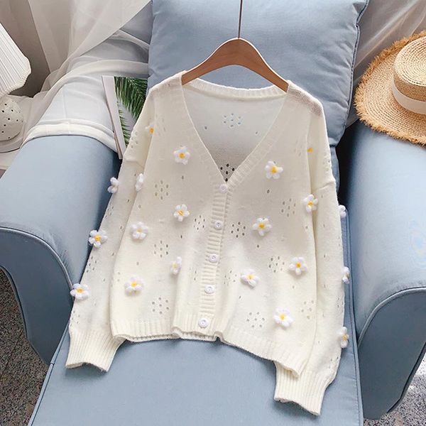 women's knits & tees 2021 autumn women floral embroidery cardigans hollow out white thin open stitch sweaters sweet cool slim fit knitt
women's knits & tees 2021 autumn women floral embroidery cardigans hollow out white thin open stitch sweaters sweet cool slim fit knitt