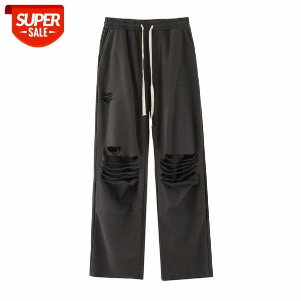 wind knee knife cut hole trousers men's street hip hop pure color raw edge casual pants #zc96, Black
wind knee knife cut hole trousers men's street hip hop pure color raw edge casual pants #zc96, Black