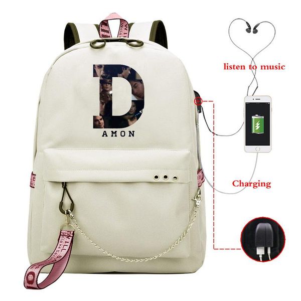 backpack the vampire diaries school bags girls teenagers usb charging backpacks teen student book bag casual big college schoobag
backpack the vampire diaries school bags girls teenagers usb charging backpacks teen student book bag casual big college schoobag
