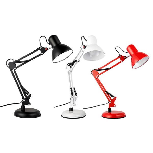 table lamps metal swing arm led desk lamp, interchangeable base or clamp, classic architect clip on study multi-joint
table lamps metal swing arm led desk lamp, interchangeable base or clamp, classic architect clip on study multi-joint