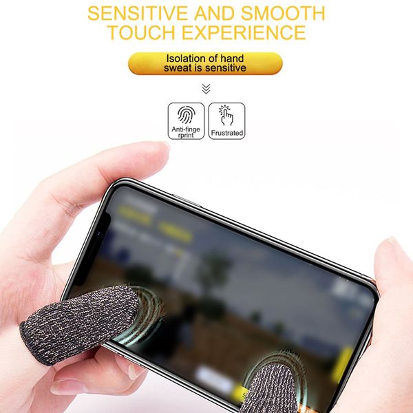 1 pair breathable mobile game controller finger sleeve touchs trigger for pubg game accessories m2
1 pair breathable mobile game controller finger sleeve touchs trigger for pubg game accessories m2