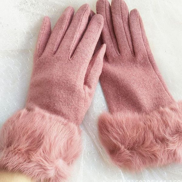 fingerless gloves 2021 winter women knitted wool loves touch screen fur mittens solid double warm full fingers elegant lady, Blue;gray
fingerless gloves 2021 winter women knitted wool loves touch screen fur mittens solid double warm full fingers elegant lady, Blue;gray