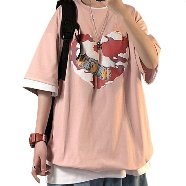 women's t-shirt high-quality summer style women t shirt print xiangyun love heart band aid cotton tees loose short sleeve pink female, White
women's t-shirt high-quality summer style women t shirt print xiangyun love heart band aid cotton tees loose short sleeve pink female, White