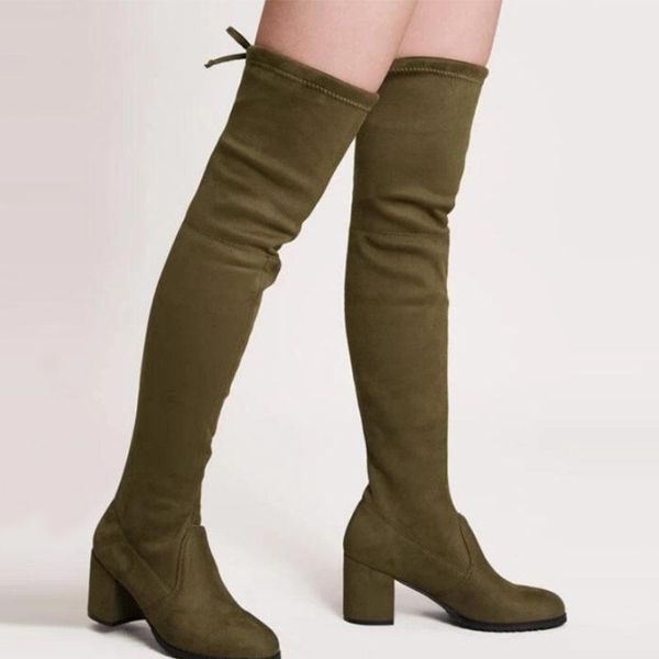 boots winter high-over-the-knee women's fashion slim elastic large size shoes, Black
boots winter high-over-the-knee women's fashion slim elastic large size shoes, Black
