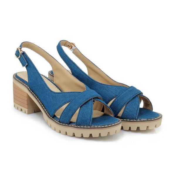 sandals buckle strap high heel sandal for women beige heeled med large size block heels female shoe clear shoes open toe woman, Black
sandals buckle strap high heel sandal for women beige heeled med large size block heels female shoe clear shoes open toe woman, Black