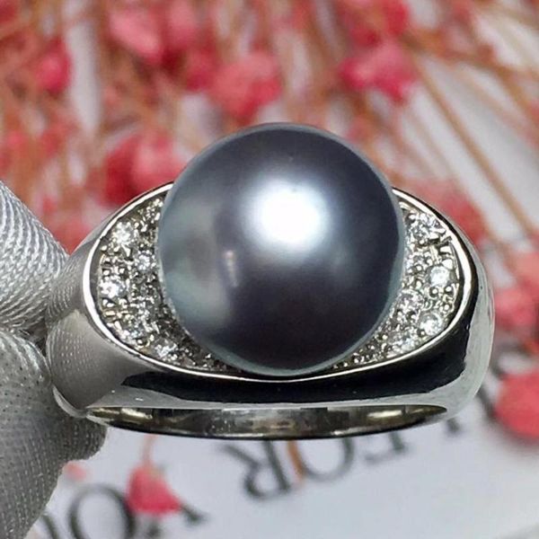 cluster rings real pt900 100% nature diamonds and tahitian black pearl 10.6mm females' fine for women jewelry, Golden;silver
cluster rings real pt900 100% nature diamonds and tahitian black pearl 10.6mm females' fine for women jewelry, Golden;silver