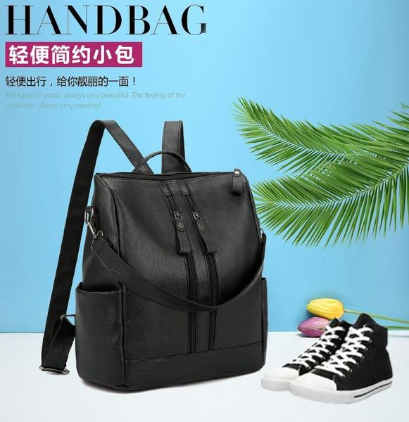 outdoor bags 2021 korean fashion wild backpack pu soft leather small travel school bag
outdoor bags 2021 korean fashion wild backpack pu soft leather small travel school bag