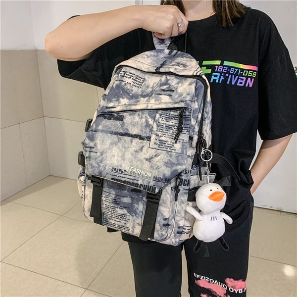 schoolbag male and female junior high school students backpack fashion korean high-capacity campus trendy cool backpack
schoolbag male and female junior high school students backpack fashion korean high-capacity campus trendy cool backpack