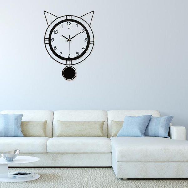 1pc cat ear wall clock fashion wall decorative hanging clock art decor for home office living room bedroom
1pc cat ear wall clock fashion wall decorative hanging clock art decor for home office living room bedroom