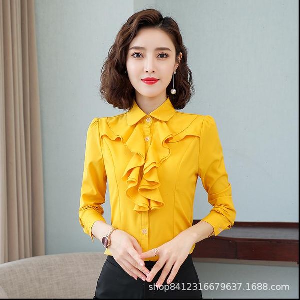 korean fashion chiffon women blouses office lady shirt and blouse blusas largas plus size xxxl 5xl womens and blouses, White
korean fashion chiffon women blouses office lady shirt and blouse blusas largas plus size xxxl 5xl womens and blouses, White