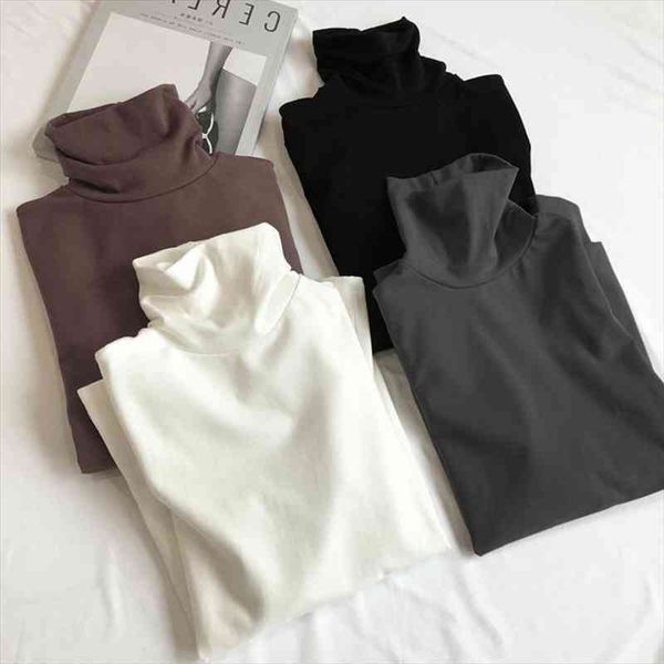 Winter Black White Basic Warm Tops Female Turtleneck Pullovers Dropshipping Womens Sweater Anutumn Brown Blouse Fall Clothes, White;black
Winter Black White Basic Warm Tops Female Turtleneck Pullovers Dropshipping Womens Sweater Anutumn Brown Blouse Fall Clothes, White;black