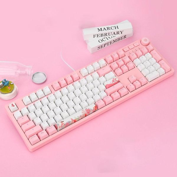 keyboards ajazz pbt keycaps wired mechanical keyboard 104 keys layout red brown switch for office pc notebook
keyboards ajazz pbt keycaps wired mechanical keyboard 104 keys layout red brown switch for office pc notebook