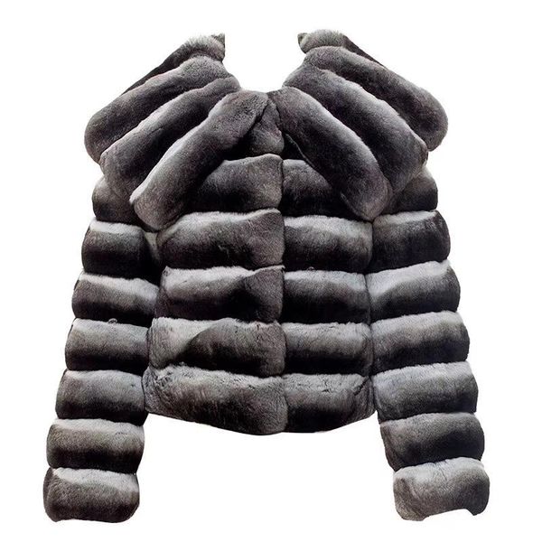 women's fur & faux arlene sain 2021 south american chinchilla clothes my neighbor totoro short coat purple blue lapel, Black
women's fur & faux arlene sain 2021 south american chinchilla clothes my neighbor totoro short coat purple blue lapel, Black