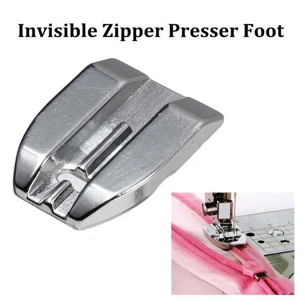 sewing notions & tools invisible concealed zipper presser foot feet replacement for brother singer janome machine parts, Black
sewing notions & tools invisible concealed zipper presser foot feet replacement for brother singer janome machine parts, Black