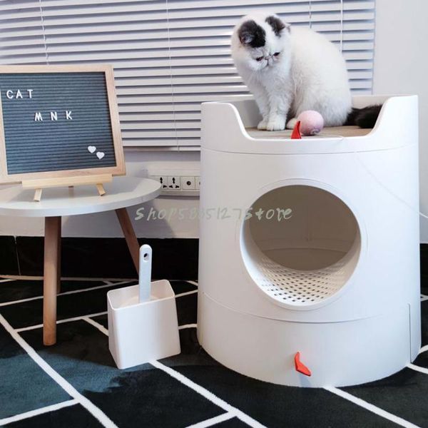 cat litter basin fully enclosed drawer in anti splash deodorant excrement basin extra large cat supplies extra large toi
cat litter basin fully enclosed drawer in anti splash deodorant excrement basin extra large cat supplies extra large toi