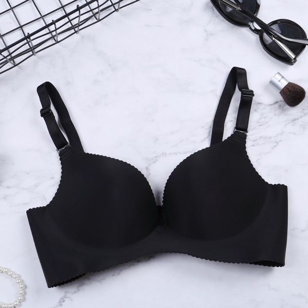 2019 new arrivals women push up bh soft size 6 colors adjustable lingerie collect needless a piece of dame beha, Red;black
2019 new arrivals women push up bh soft size 6 colors adjustable lingerie collect needless a piece of dame beha, Red;black