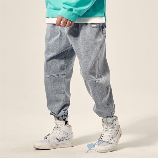 men's jeans fashion streetweat men loose fit spliced designer cotton denim cargo pants hip hop joggers wide leg trous, Blue
men's jeans fashion streetweat men loose fit spliced designer cotton denim cargo pants hip hop joggers wide leg trous, Blue