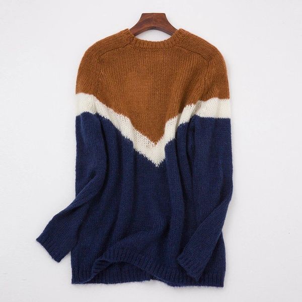 2021 new feminino mohair pulver cor combinando puxar camisola pull femme hiver m7tm, White;black
2021 new feminino mohair pulver cor combinando puxar camisola pull femme hiver m7tm, White;black