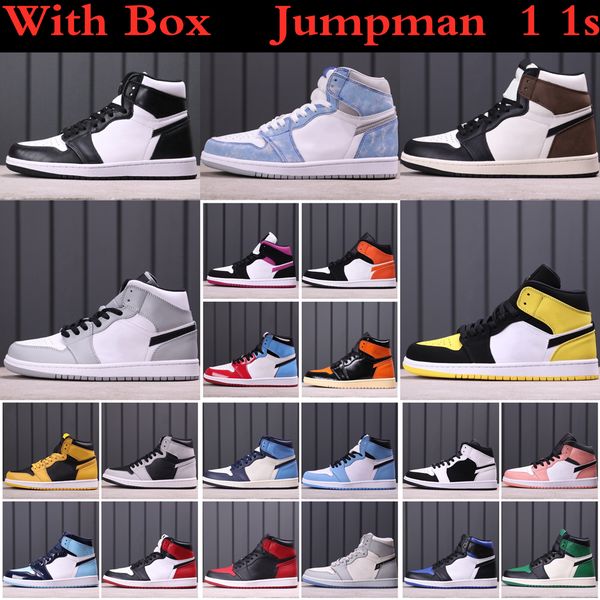 2021 mens 1 high og basketball shoes air jorden 1s university blue silver royal toe black metallic gold mid smoke grey unc patent men women
2021 mens 1 high og basketball shoes air jorden 1s university blue silver royal toe black metallic gold mid smoke grey unc patent men women