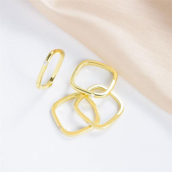 wedding rings s925 gold small square jewelry for teens size 6-10 lover gifts unique engagement casual simple on fingers, Slivery;golden
wedding rings s925 gold small square jewelry for teens size 6-10 lover gifts unique engagement casual simple on fingers, Slivery;golden