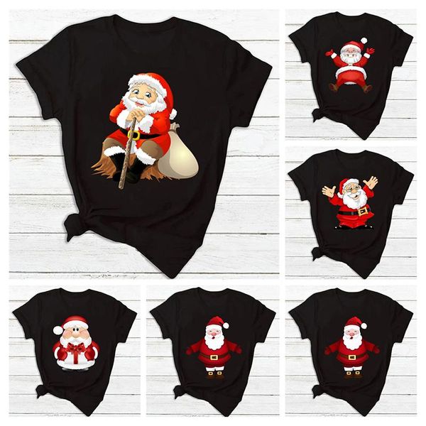 women's t-shirt 2021 happy year and christmas funny santa claus elk print casual loose ladies short sleeve harajuku round neck, White
women's t-shirt 2021 happy year and christmas funny santa claus elk print casual loose ladies short sleeve harajuku round neck, White