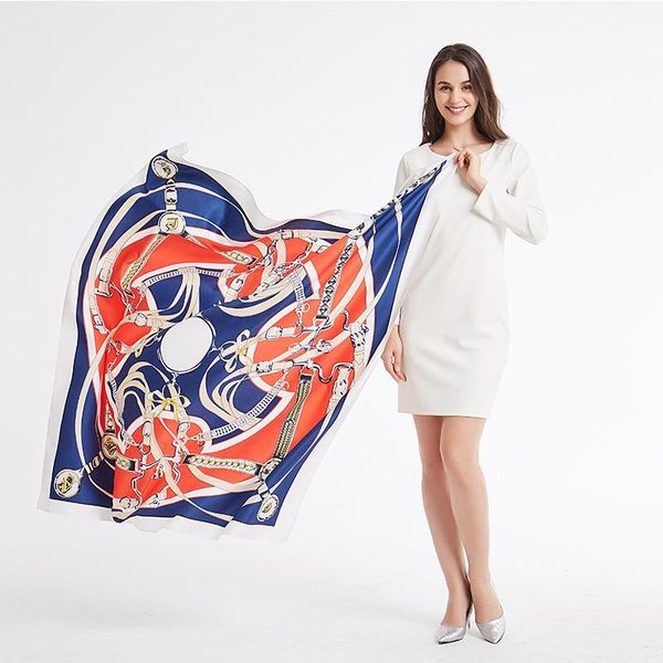 scarves armorhero 130cm retro chain diagonal belt print scarf shawl fashion women girls festival gifts spring summer vacation, Blue;gray
scarves armorhero 130cm retro chain diagonal belt print scarf shawl fashion women girls festival gifts spring summer vacation, Blue;gray