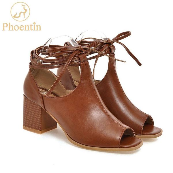 dress shoes phoentin brown high heels sandals women ankle strap peep toe female summer arrival fashion 2021 ft313, Black
dress shoes phoentin brown high heels sandals women ankle strap peep toe female summer arrival fashion 2021 ft313, Black