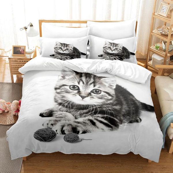 bedding sets cartoon cat duvet cover set animal print with pillowcase 2/3pcs comforter for bedroom decor
bedding sets cartoon cat duvet cover set animal print with pillowcase 2/3pcs comforter for bedroom decor