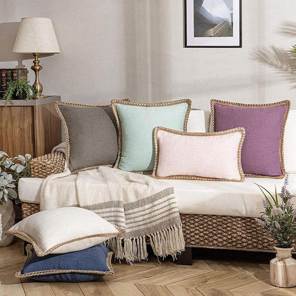 pillow case solid color linen lace pillowcase nordic home sofa cushion cover decoration car waist protector 30x50/45x45cm
pillow case solid color linen lace pillowcase nordic home sofa cushion cover decoration car waist protector 30x50/45x45cm