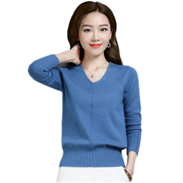 women's sweaters winter fall sweater knitted v-neck casual pullover women long sleeve female clothes womens jumpers mujer, White;black
women's sweaters winter fall sweater knitted v-neck casual pullover women long sleeve female clothes womens jumpers mujer, White;black