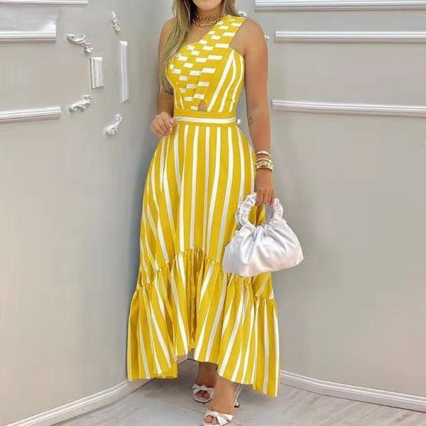 casual dresses 2021 summer fashion stripe maxi dress woman boho elegant long, Black;gray
casual dresses 2021 summer fashion stripe maxi dress woman boho elegant long, Black;gray