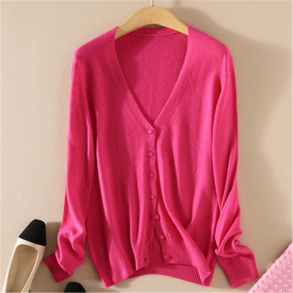 women's knits & tees 2021 fashion spring autumn knit cardigan short coat v-neck solid color large size -3xl sweater pz3051, White
women's knits & tees 2021 fashion spring autumn knit cardigan short coat v-neck solid color large size -3xl sweater pz3051, White