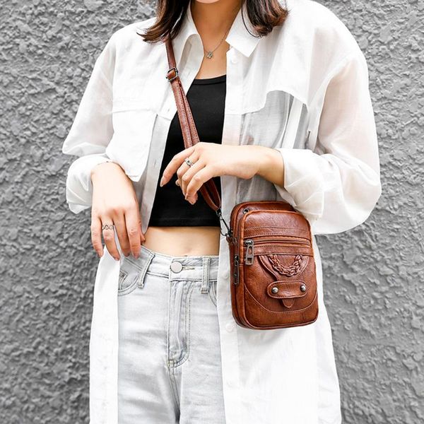 storage bags women solid color zipper crossbody bag soft pu leather mini shoulder female vintage messenger shopping handbag purse
storage bags women solid color zipper crossbody bag soft pu leather mini shoulder female vintage messenger shopping handbag purse