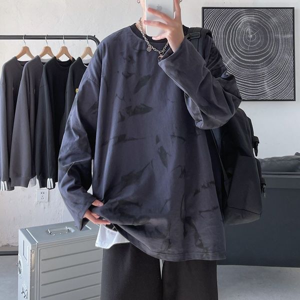 2021 spring tie-dye t-shirt men's fashion retro casual o-neck t shirt men streetwear long-sleeved tshirt mens m-2xl uejw, White;black
2021 spring tie-dye t-shirt men's fashion retro casual o-neck t shirt men streetwear long-sleeved tshirt mens m-2xl uejw, White;black