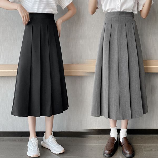 skirts pleated medium length 2021 women's autumn and winter high short elastic waist a-shaped long skirt, Black
skirts pleated medium length 2021 women's autumn and winter high short elastic waist a-shaped long skirt, Black