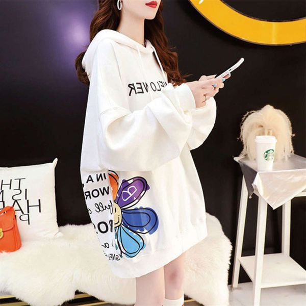 qrwr 2020 korean women sweatshirts autumn winter fashion thick fleece print casual hoodies mid length black hoodie oversize
qrwr 2020 korean women sweatshirts autumn winter fashion thick fleece print casual hoodies mid length black hoodie oversize