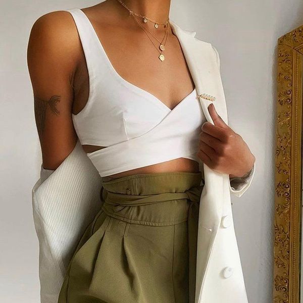women's tanks & camis women summer crop white ruched split slim 2021 ladies wide strap tees skinny femme camisole s l
women's tanks & camis women summer crop white ruched split slim 2021 ladies wide strap tees skinny femme camisole s l