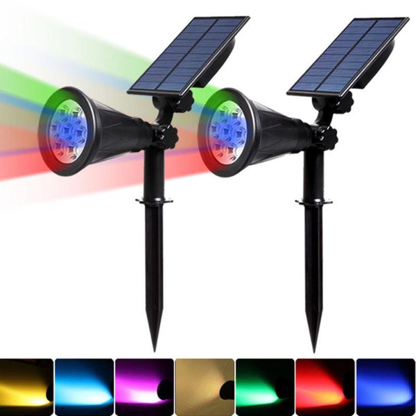 led rgb solar spotlight auto on/off color-changing waterproof solar light 4/7 led outdoor garden light lawn landscape lamp
led rgb solar spotlight auto on/off color-changing waterproof solar light 4/7 led outdoor garden light lawn landscape lamp